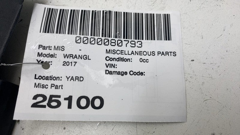 ⭕ 07-17 Jeep Wrangler Rear Tailgate Liftgate Lower Hinge Cover Trim 55