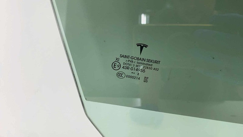 ⭕ 2021-2023 Tesla Model 3 Front Passenger Door Window Glass Right (Dou