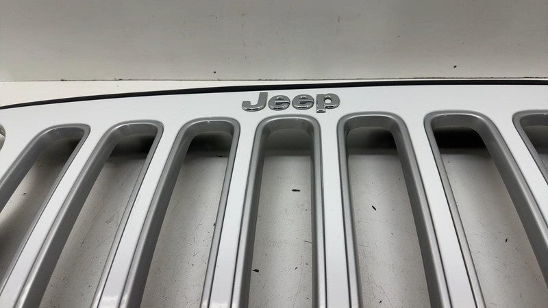 5NB84TRM ⭕ 07-18 Jeep Wrangler Front Bumper Radiator Grille Assembly White PW7 5NB84TRM