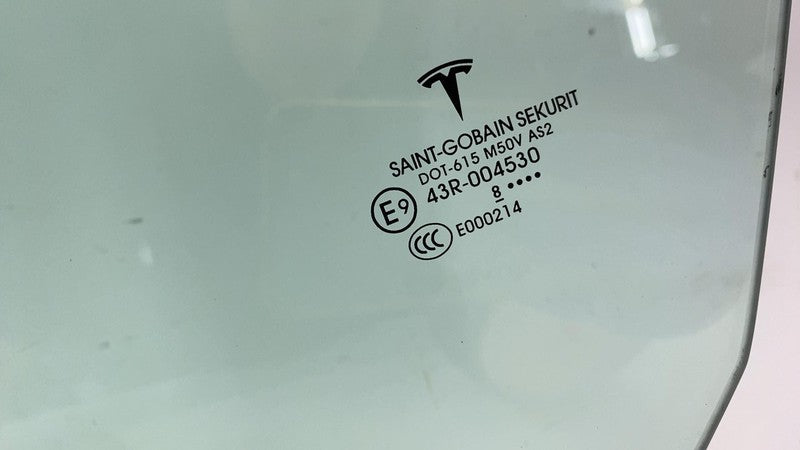 ⭕ 2017-2020 Tesla Model 3 Front Driver Side Door Window Glass Left (Si