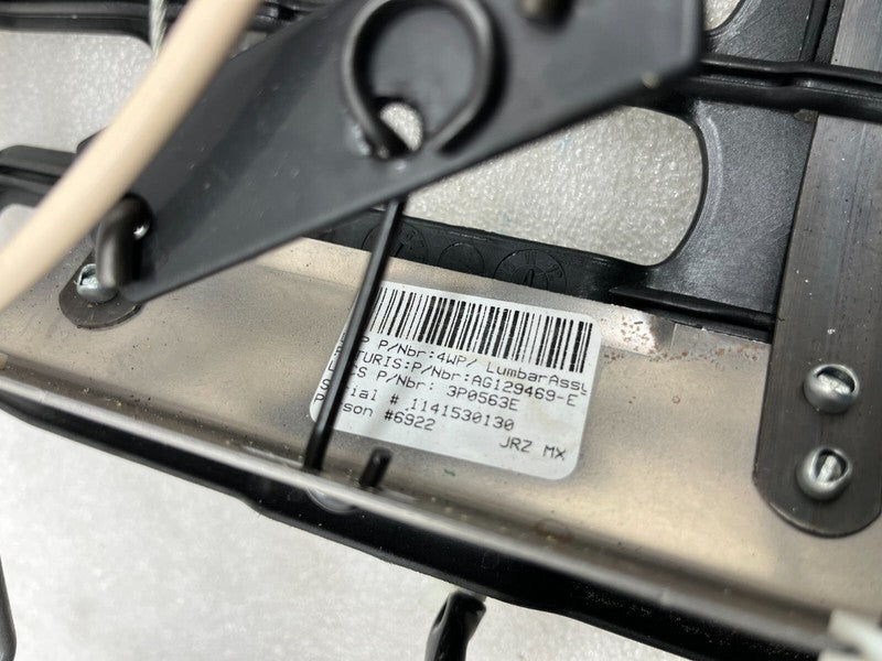⭕ 2012-2015 Tesla Model S Front Left or Right Lumbar Upper Seat Frame 