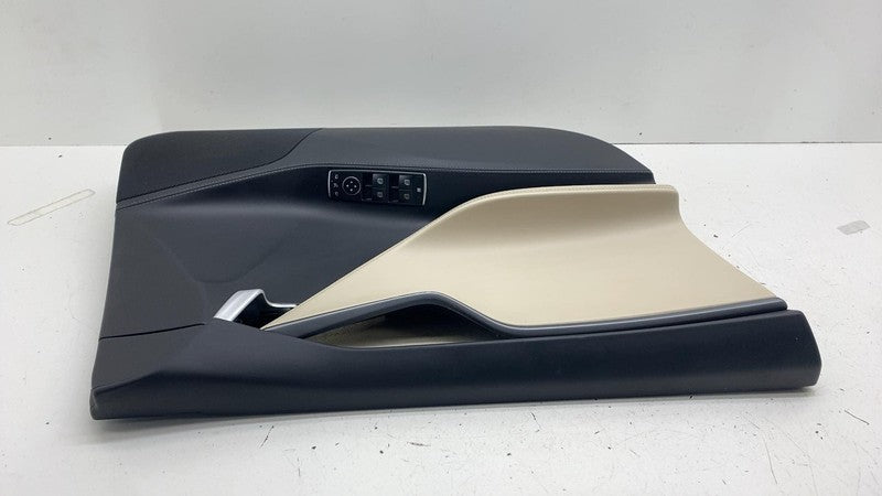 ⭕ 12-20 Tesla Model S Front Driver Side Interior Door Panel Trim Card 