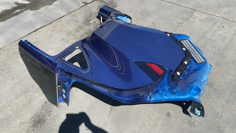 ⭕ 2020-2023 Tesla Model Y Rear Right Quarter Panel Structural Cutout Blue PPSB