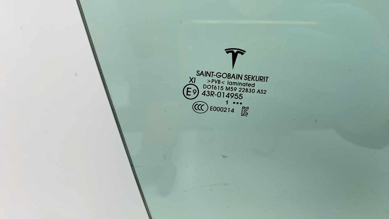 ⭕ 2020-2024 Tesla Model Y Front Passenger Door Window Glass Right RH D
