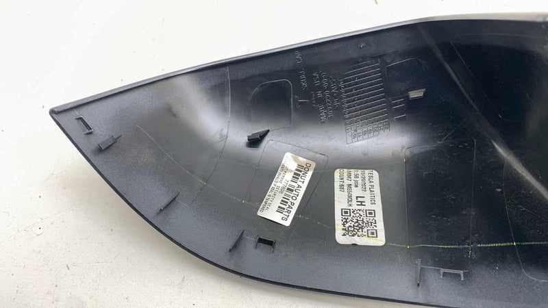 109229000D ⭕ 2017-2025 Tesla Model 3 Exterior Door Mirror Skull Cap Cover Left 1092290-00-D