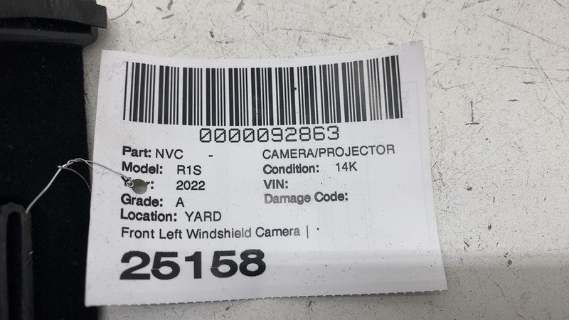 ⭕ 2022 Rivian EDV-700 Amazon Truck Front Left Windshield Camera OEM PT