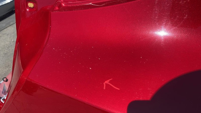 ⭕ 2017-2020 Tesla Model 3 Rear Left Quarter Panel Structural Frame Cut Red PPMR