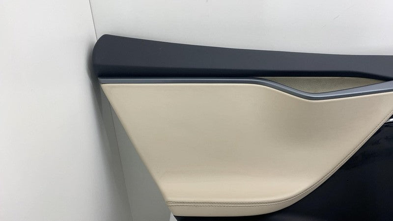 ⭕ 2012-2020 Tesla Model S MS Rear Driver Side Door Panel Trim Card Cov