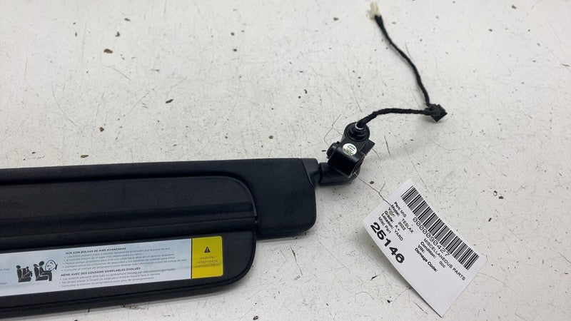 ⭕ 16-25 Tesla Model X Front Passenger Side Windshield Sun Visor Sunvis