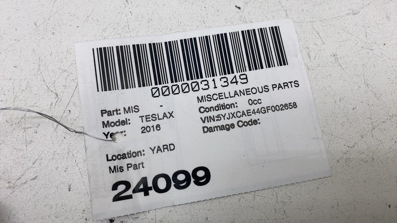 ⭕ 2015-2016 Tesla Model X Front Driver Side Inner Door Support Bracket