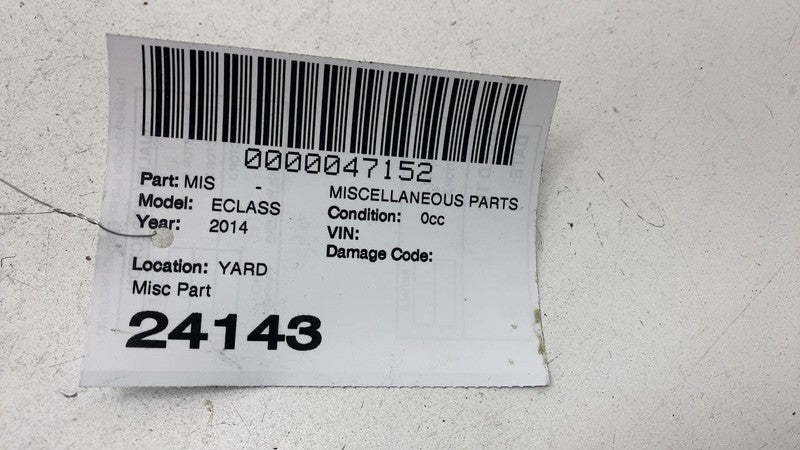 ⭕ 10-16 Mercedes E350 E-Class W212 Rear Bumper Switch Sensor Cable A22