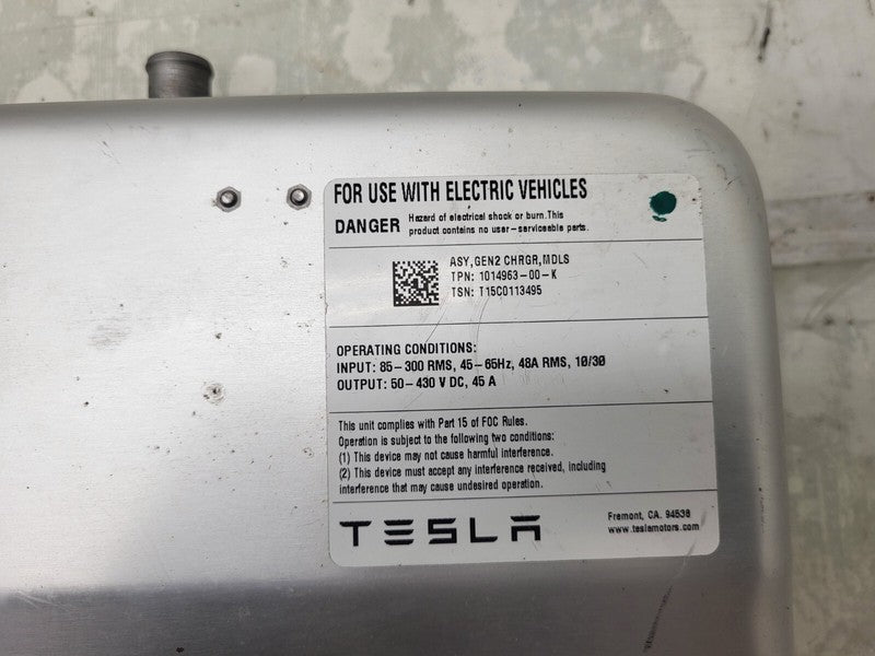 ⭕ 2012-2015 Tesla Model S MS Onboard Charger Module Charging Unit 1014
