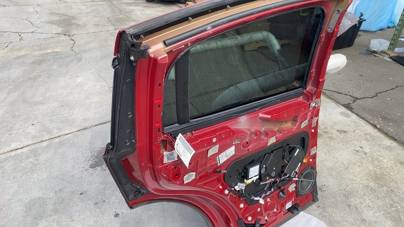 ⭕ 16-25 Tesla Model X Rear Left Falcon Door Shell Panel LH Red PPMR 10