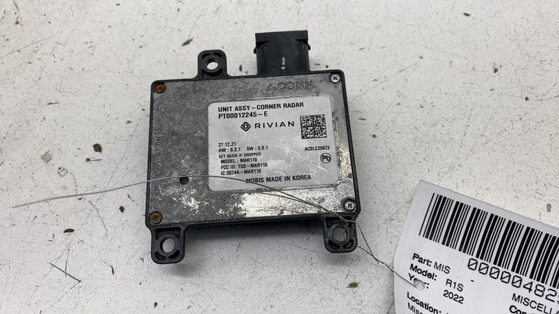 2022 2023 2024 Rivian R1T R1S Rear Left or Right Blind Spot Radar Sens