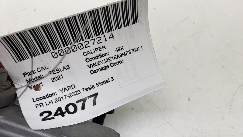 104462100E ⭕ 2017-2023 Tesla Model 3 Front Driver Side Brake Caliper Left Assy 1044621-00-E