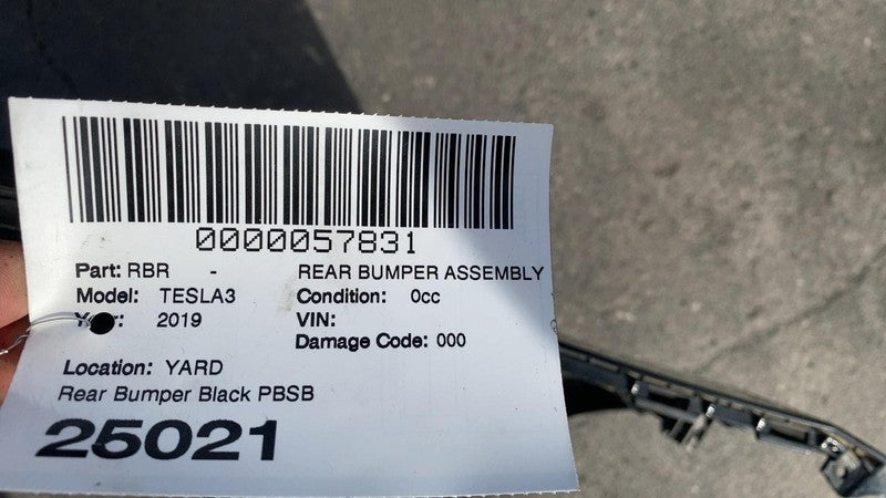 ⭕2017-2022 Tesla Model 3 Rear Bumper Cover w/ Park Sensor & Reflector 