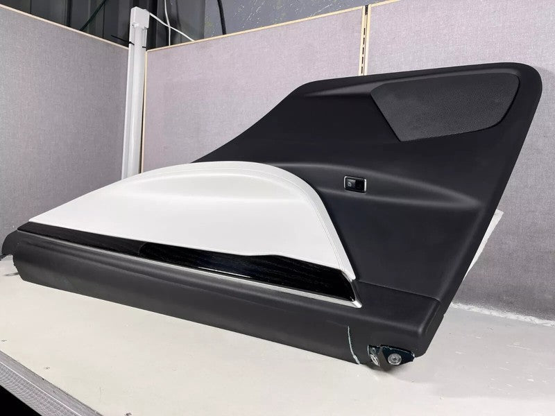 105800418F ⭕ 16-20 Model X Rear Right Carrier Door Panel Trim Pad w/ Card Mold 1058004-18-F