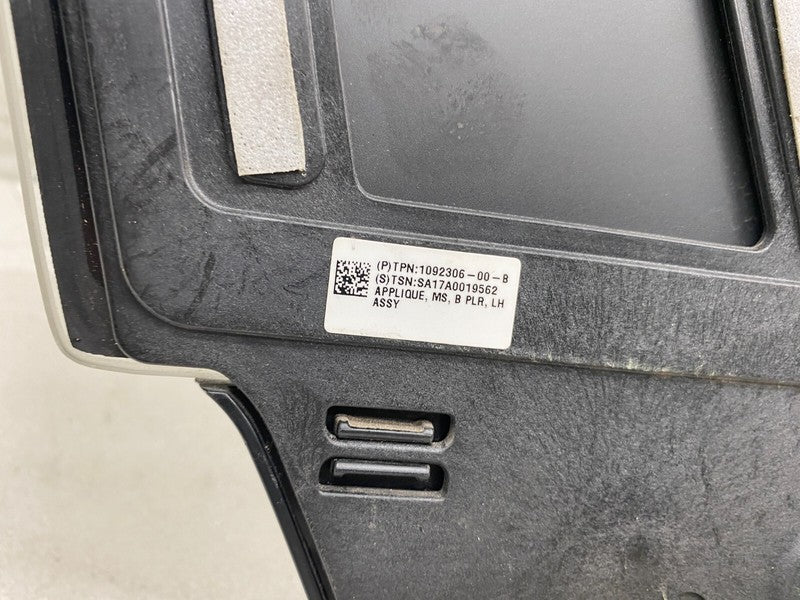 106910400B ⭕ 2016-2020 Tesla Model S B-Pillar Applique Glass & Camera Left LH 1092306-00-B