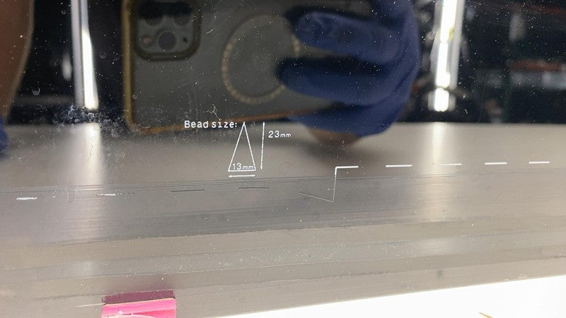 ⭕ 17-19 Model 3 Middle Panoramic Sunroof Fixed Roof Glass Moonroof 148