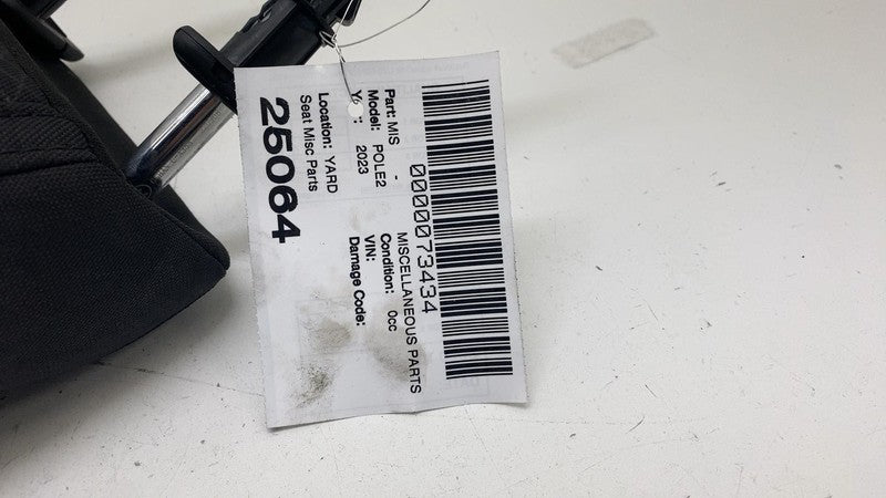 ⭕ 2021-2023 Polestar 2 Front Left or Right 1st Row Seat Headrest Head Rest Black