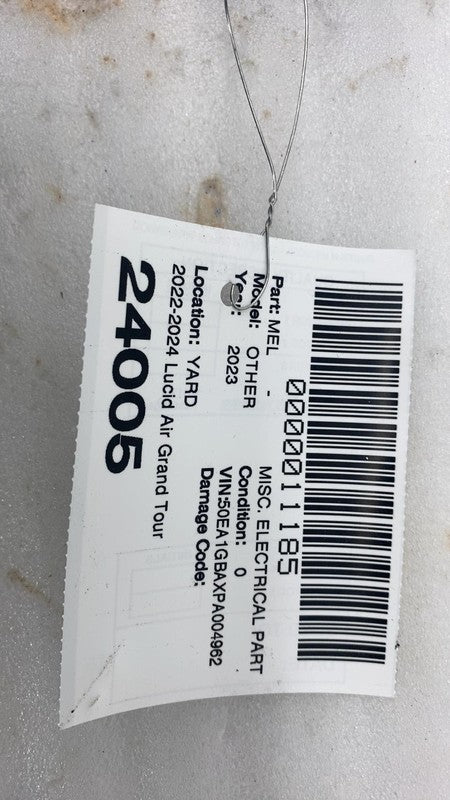 ⭕2022-2024 Air Grand Touring Rear Right Exterior Loudspeaker Alarm P11