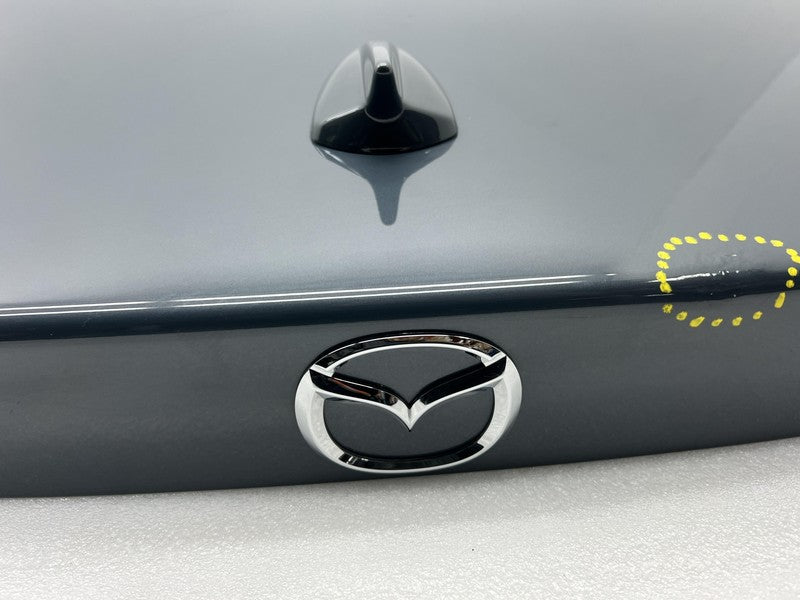 Does not apply 2017-2023 Mazda MX-5 Miata Rear Trunk Deck Lid w/ Hinges & Wire Harness Gray 47C