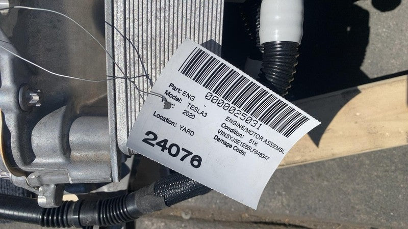 1120990 00 G ⭕ 2017-2020 Tesla Model 3 Rear Drive Unit Engine Electric Motor Low Current AWD