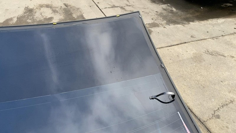 ⭕ 21-23 Model 3 M3 Rear Trunk Panoramic Backlite Glass Back Section 14