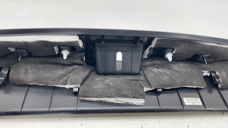 ⭕ 12-20 Model S Rear Trunk Latch Lock Sill Scuff Plate Trim Cover 1058
