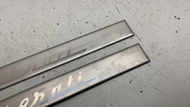 ⭕ 2014-2020 Maserati Ghibli Front Left & Right Door Sill Scuff Plate T