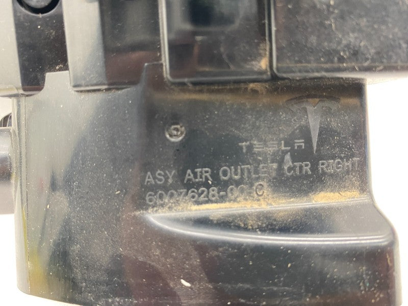 600762800C ⭕ 2012-2020 Model S Right Center Dash Air Vent Grillle Trim Molding 6007628-00-C