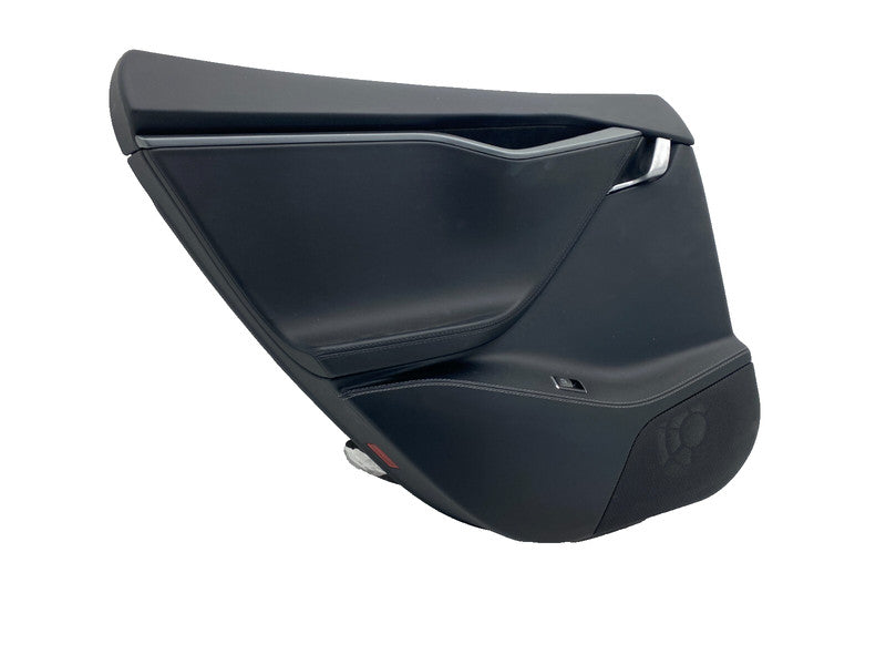 600613371L ⭕ 12-20 Tesla Model S Rear Left Interior Door Panel Trim Card Cover 6006133-71-L