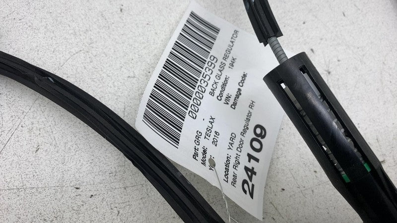 ⭕ 2016-2020 Tesla Model X Rear Right Door Window Regulator & Motor 102