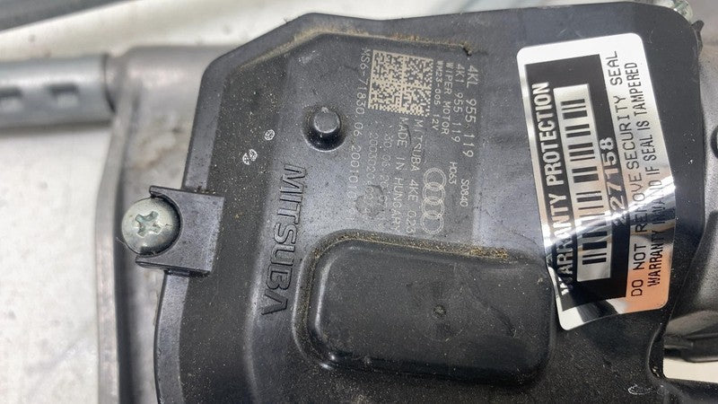 ⭕ 2019-2023 Audi E-Tron Windshield Wiper Transmission Linkage & Motor 