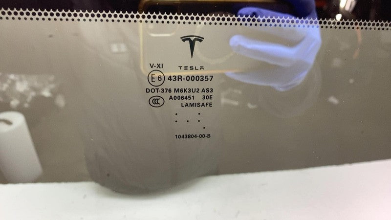 ⭕ 2012-2015 Tesla Model S MS Panoramic Roof Fixed Sunroof Glass (Rear 