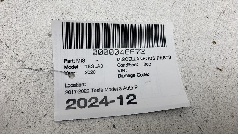 1465773 00 C 2017-2020 Tesla Model 3 Auto Pilot Assist Controller Self Drive Computer Control