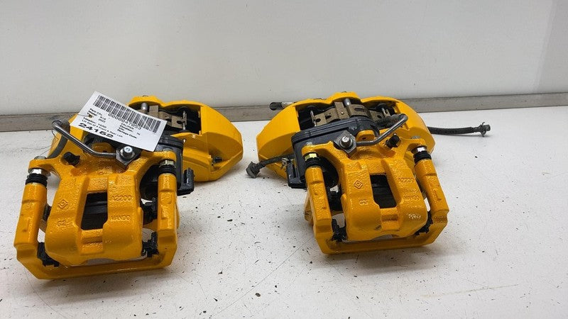 PT00000728 2022-2024 Rivian R1T R1S Adventure Set of 4 Front & Rear Brake Caliper Yellow