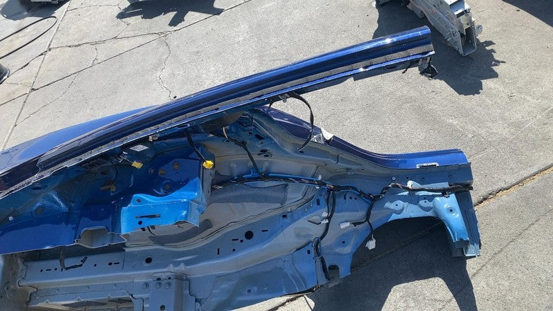 ⭕ 2024 2025 Tesla Model 3 Rear Left Quarter Panel Structural Frame Cut Blue PPSB