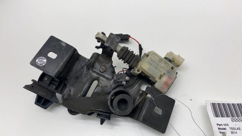 6007572 00 E 2012 2013 2014 2015 Tesla Model S Front Frunk Hood Lock Latch Secondary Release