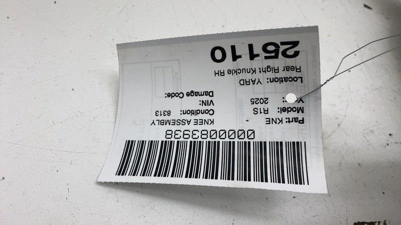 PT00001893 ⭕ 2022-2025 Rivian R1S Rear Right Side Spindle Knuckle w/ Sensor RH PT00001893