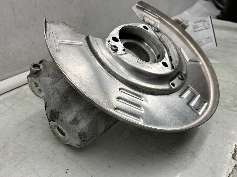 1044316 00 E 2017-2023 Tesla Model 3 Front Passenger Spindle Knuckle Rotor Shield Right RWD