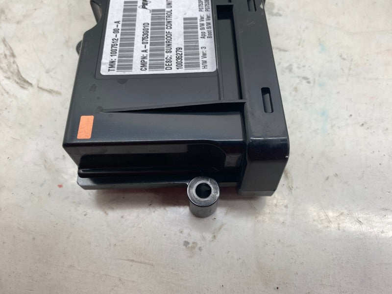 100751200A ⭕ 16-20 Tesla Model S Sunroof Controller Moon Roof Control Module 1007512-00-A