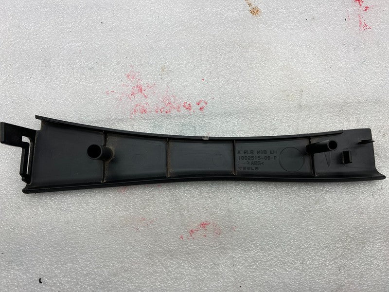 1002515 00 D ⭕ 12-21 Model S MS Driver Side Middle A Pillar Sill Trim Cover Left 1002515-00-D
