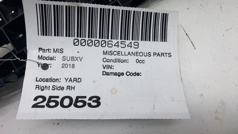 57707FL400 ⭕ 2018-2023 Subaru XV Crosstrek Rear Right Side Bumper Cover Bracket 57707FL400