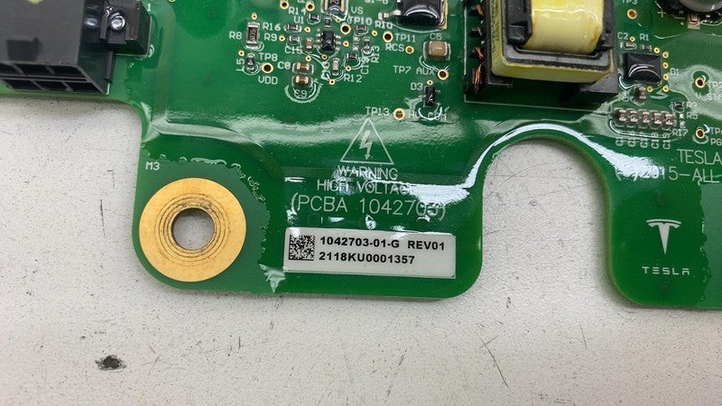 ⭕ 12-20 Model S X PCBA HV High Voltage Battery Standby Supply Board 10