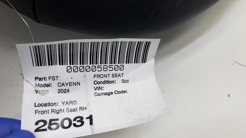 ⭕ 2024 Porsche Cayenne Front Passenger Side 1st Row Seat Upper Cushion Right OEM