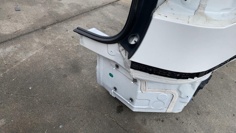 ⭕ 16-20 Tesla Model X Rear Passenger Side Quarter Panel Cutout Right White PPSW