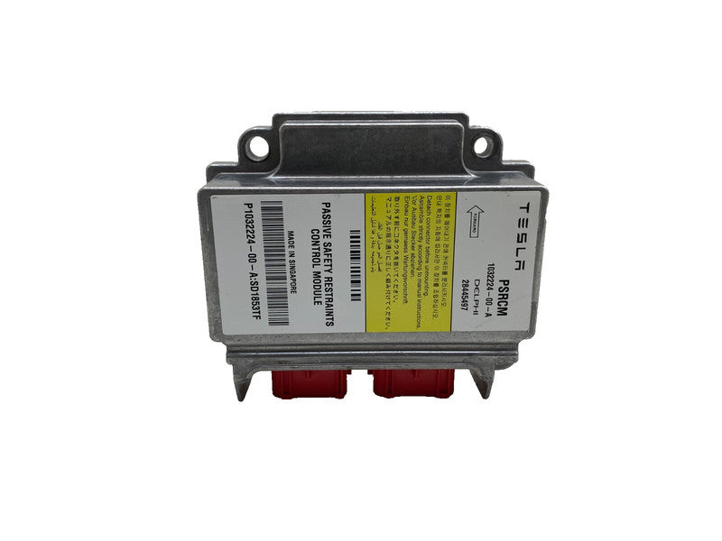 1032224 00 A ⭕12-15 Model S Passive Safety Restraint Computer  Module Crash Data 1032224-00-A