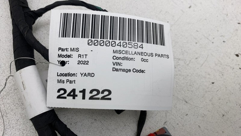 PT00003226J ⭕ 22-24 Rivian R1T Front Under Body Wiring Harness Cable Wire Loom PT00003226J