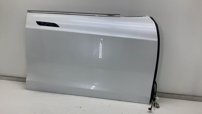⭕ 2016-2020 Tesla Model S Front Door Panel Shell Right White - PPSW 60